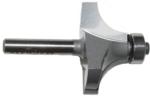 Magnate 1205 Corner Rounding ( Round Over )/Beading Router Bit - 1/2" Radius; 3/4" Cutting Length; 1/4" Shank Diameter; 1-1/2" Overall Diameter; 1-1/4" Shank Length