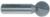 Magnate 2504 Plunge Ball End Carbide Tipped Router Bit - 3/4" Cutting Diameter; 3/4" Cutting Length; 1/2" Shank Diameter; 3/8" Radius; 1-1/2" Shank Length