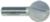 Magnate 2507 Plunge Ball End Carbide Tipped Router Bit - 1-1/8" Cutting Diameter; 1-1/8" Cutting Length; 1/2" Shank Diameter; 9/16" Radius; 1-1/2" Shank Length