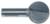 Magnate 2508 Plunge Ball End Carbide Tipped Router Bit - 1-1/4" Cutting Diameter; 1-1/4" Cutting Length; 1/2" Shank Diameter; 5/8" Radius; 1-1/2" Shank Length