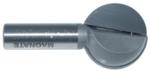 Magnate 2508 Plunge Ball End Carbide Tipped Router Bit - 1-1/4" Cutting Diameter; 1-1/4" Cutting Length; 1/2" Shank Diameter; 5/8" Radius; 1-1/2" Shank Length