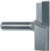 Magnate 2707 Surface Planing ( Bottom Cleaning ) Router Bit - 2-3/4" Cutting Diameter; 1/2" Shank Diameter; 15/32" Cutting Length; 2" Shank Length