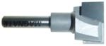 Magnate 2712 Surface Planing ( Bottom Cleaning ) Router Bit - 7/8" Cutting Diameter; 1/4" Shank Diameter; 3/8" Cutting Length; 1-1/2" Shank Length