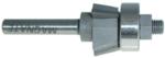 Magnate 3205 Bevel Trim With Bearing Router Bit - 15 Degree; 3 Flute; 7/16" Cutting Height; 1/4" Shank Diameter; 1-1/4" Shank Length; Comes with a Magnate BR-04 bearing.