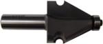 Magnate 4901 Handrail Router Bit - 1-1/2" Cutting Length; 1/8" Radius; 1-3/8" Overall Diameter; 1-1/2" Shank Length; BR-03 Bearing