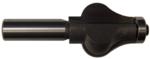 Magnate 4902 Handrail Router Bit - 1-1/2" Cutting Length; 3/8" Radius; 1-1/4" Overall Diameter; 1-1/2" Shank Length; BR-05 Bearing