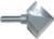 Magnate 5463 Bird Mouth (Bird Beak) Router Bit, 8-Sided - 2" Long Diagonal Edge; 2-1/8" Cutting Height; 2-1/8" Overall Diameter; 1/8" Small Diameter