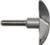 Magnate 5561 Horizontal Crown Molding Router Bit - 1-3/4" Cutting Diameter; 5/16" Cove Depth; 3/8" Cutting Height; 1/4" Shank Diameter; 1-1/2" Radius