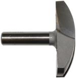 Magnate 5567 Horizontal Crown Molding Router Bit - 2-3/4" Cutting Diameter; 3/8" Cove Depth; 5/8" Cutting Height; 1/2" Shank Diameter; 2-3/4" Radius