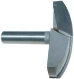 Magnate 5568 Horizontal Crown Molding Router Bit - 3" Cutting Diameter; 7/16" Cove Depth; 11/16" Cutting Height; 1/2" Shank Diameter; 3-3/16" Radius