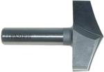 Magnate 7521 Combination Rope Molding Router Bit - 2" Cutting Diameter; 4-1/4" Radius; 1/2" Profile Height