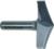 Magnate 7524 Combination Rope Molding Router Bit - 2-1/2" Cutting Diameter; 5-5/16" Radius; 5/8" Profile Height