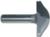 Magnate 7544 Combination Barley Twist Router Bit - 2" Cutting Diameter; 0.9167" & 2-1/8" Radius; 1/2" Profile Height