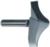 Magnate 7553 Barley Twist Router Bit - 3" Cutting Diameter; 3/4" Profile Height; 1/2" Shank Diameter; 2" Shank Length; 3/8" & 1-1/2" Radius