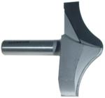 Magnate 7553 Barley Twist Router Bit - 3" Cutting Diameter; 3/4" Profile Height; 1/2" Shank Diameter; 2" Shank Length; 3/8" & 1-1/2" Radius