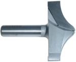 Magnate 7556 Barley Twist Router Bit - 2-1/2" Cutting Diameter; 5/16" Profile Height; 1/2" Shank Diameter; 2" Shank Length; 5/16" & 1-1/4" Radius