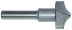 Magnate 7557 Barley Twist Router Bit - 3/4" Cutting Diameter; 3/32" Profile Height; 1/4" Shank Diameter; 1-1/2" Shank Length; 3/32" & 3/8" Radius; Spiral pen making for Legacy