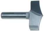 Magnate 7584 Rope Molding Router Bit - 2" Cutting Diameter; 2" Shank Length; 1/2" Shank Diameter; 2-1/8" Radius; 1/4" Profile Height