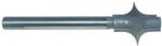 Magnate 7697 Reeding Extended Shank Router Bit - 1" Bead Height; 1-3/4" Cutting Height; 1/2" Radius; 1/2" Shank Diameter