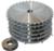 Magnate DS0824 Stackable Dado Set - 203mm Diameter; 5/8" Bore; 24 Tooth; 1/8" - 13/16" Kerf Range