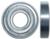 Magnate M1111 Ball Bearing Rub Collar for Shaper Cutters - 1/2" Bore; 1-1/4" Outside Diameter; 5/16" Height